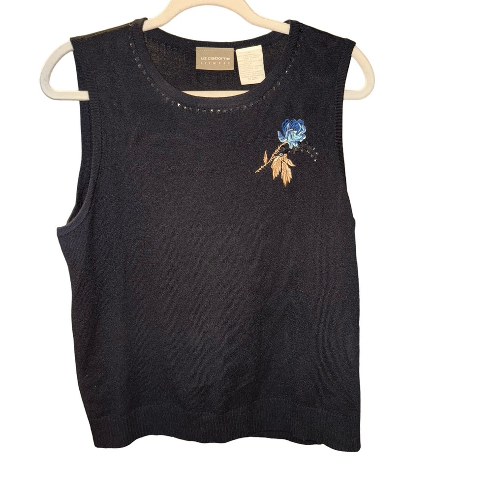 LIZ‎ CLAIBOURNE| WOMENS SWEATER VEST| SIZE XL